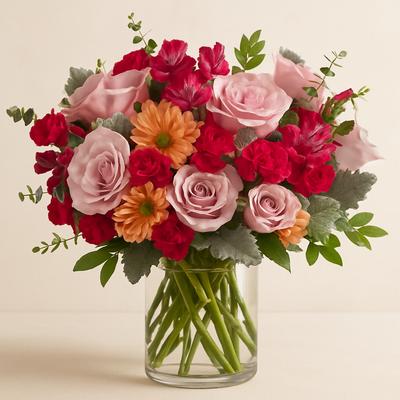 Growing Love Rose Cube